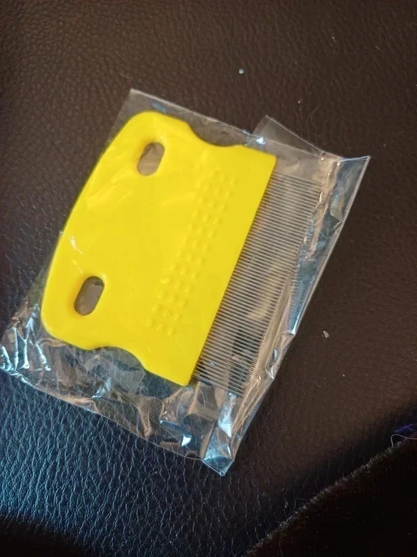 New metal teeth lice and flea comb – photo 2